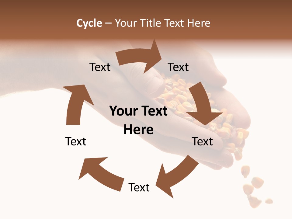 Grow Beauty Seeds PowerPoint Template