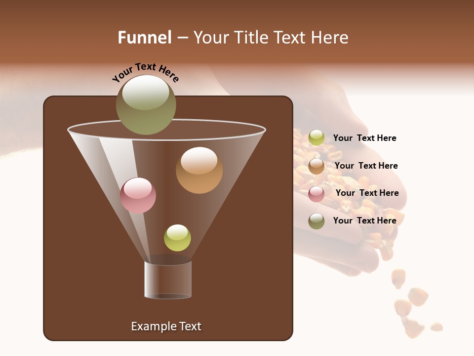 Grow Beauty Seeds PowerPoint Template