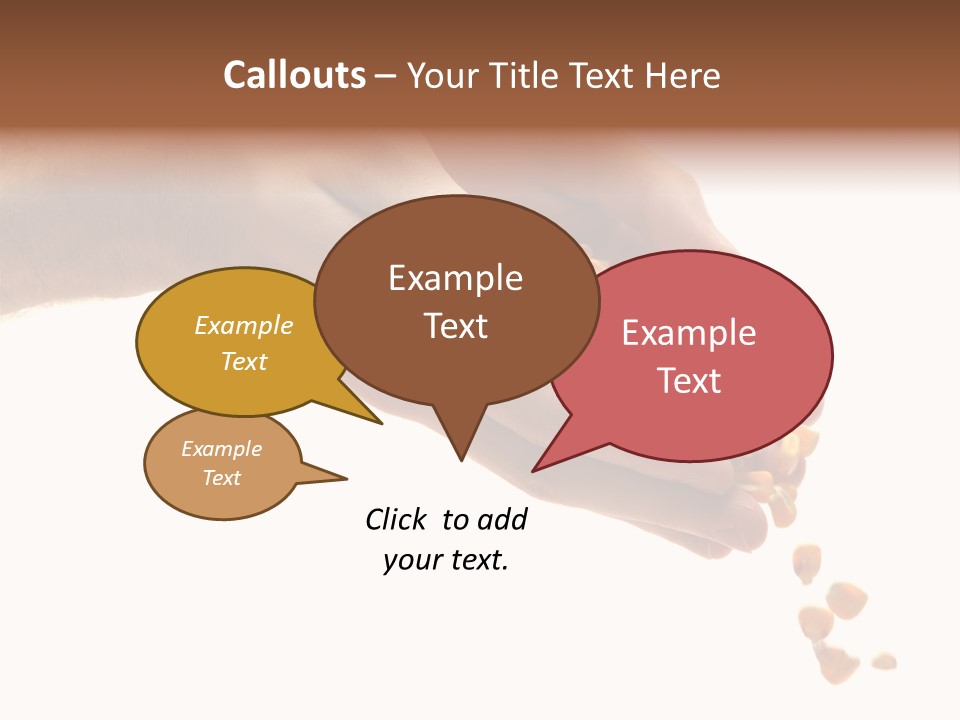 Grow Beauty Seeds PowerPoint Template