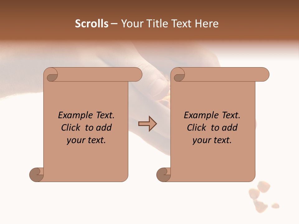 Grow Beauty Seeds PowerPoint Template