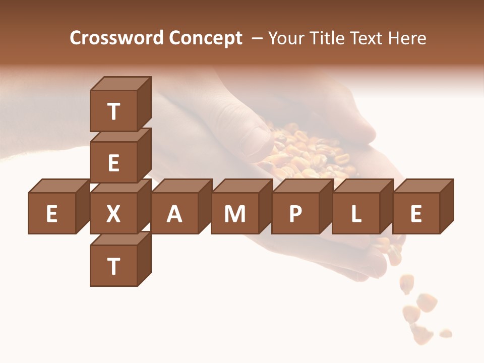 Grow Beauty Seeds PowerPoint Template