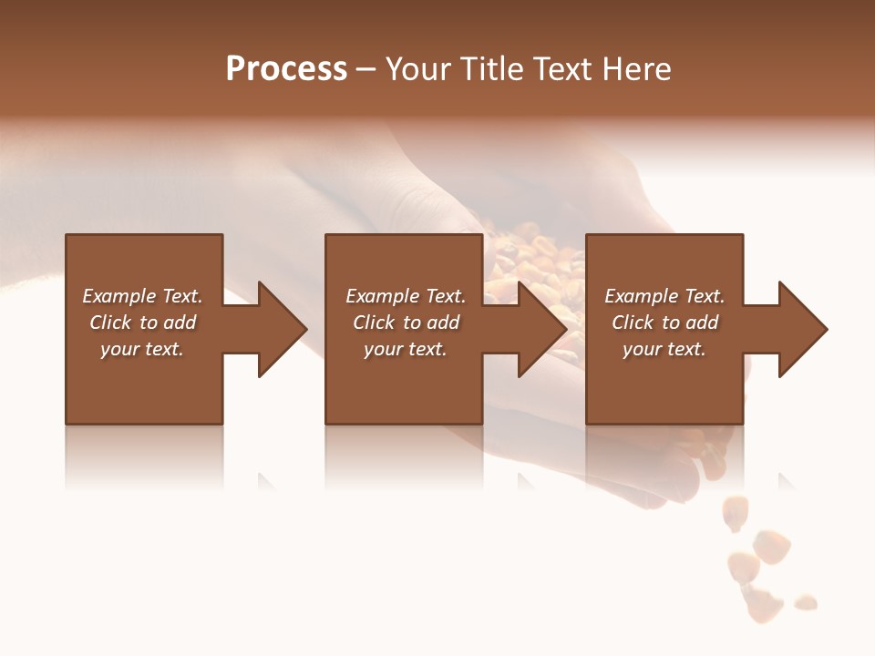 Grow Beauty Seeds PowerPoint Template