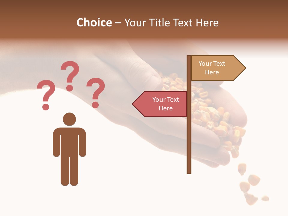 Grow Beauty Seeds PowerPoint Template