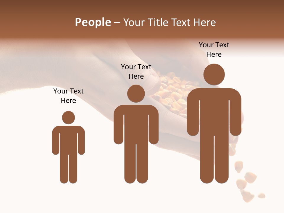 Grow Beauty Seeds PowerPoint Template