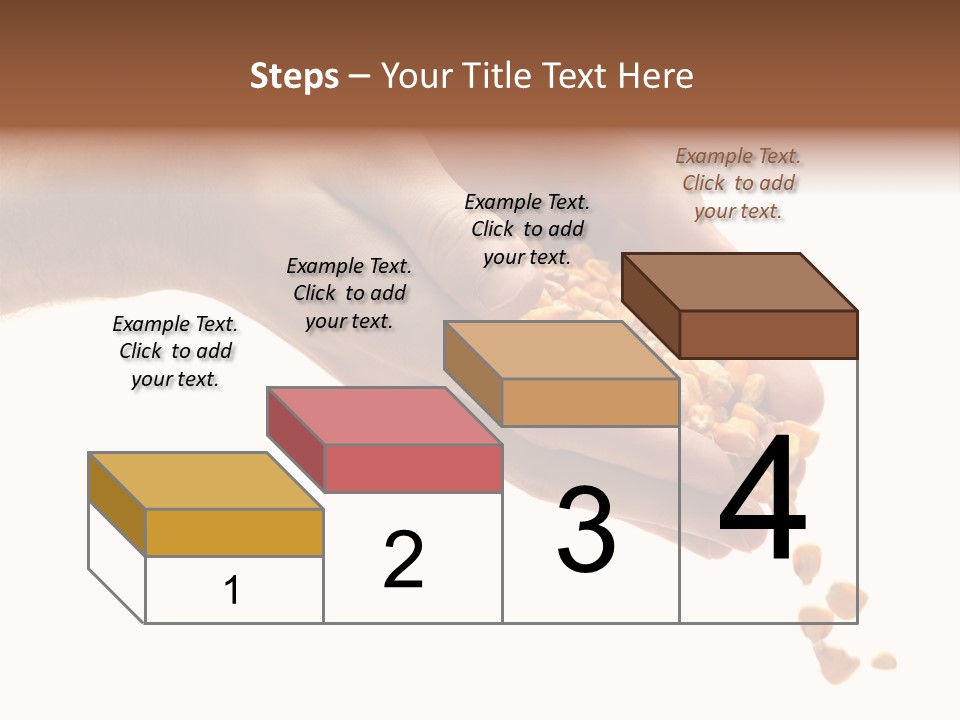 Grow Beauty Seeds PowerPoint Template