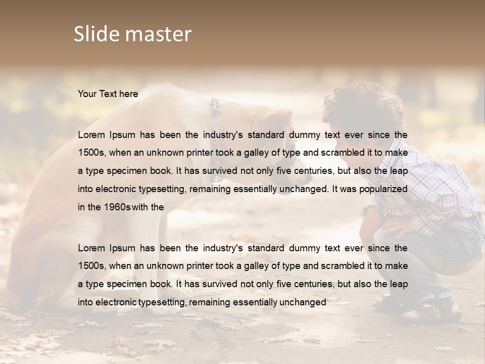 Corporation Meeting Human PowerPoint Template