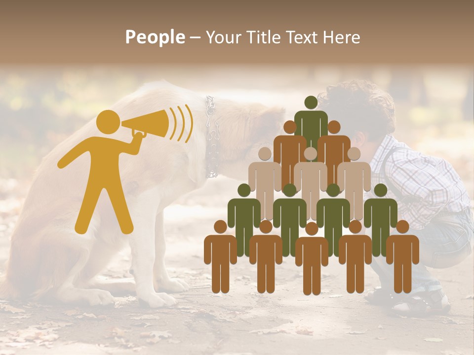 Corporation Meeting Human PowerPoint Template