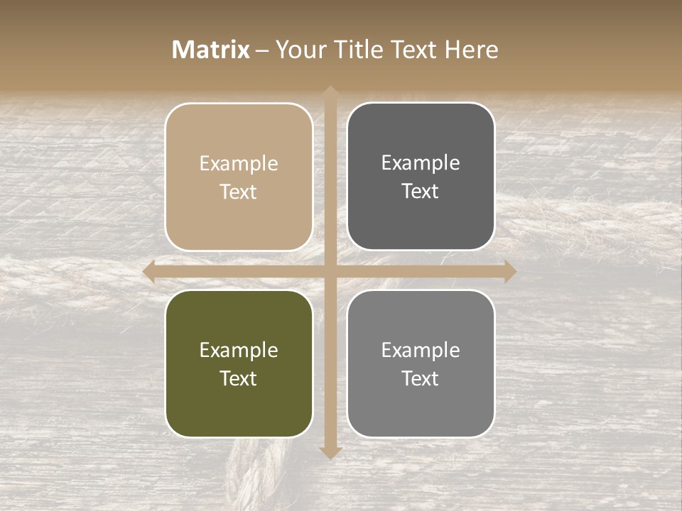 Simple Twisted Variety PowerPoint Template