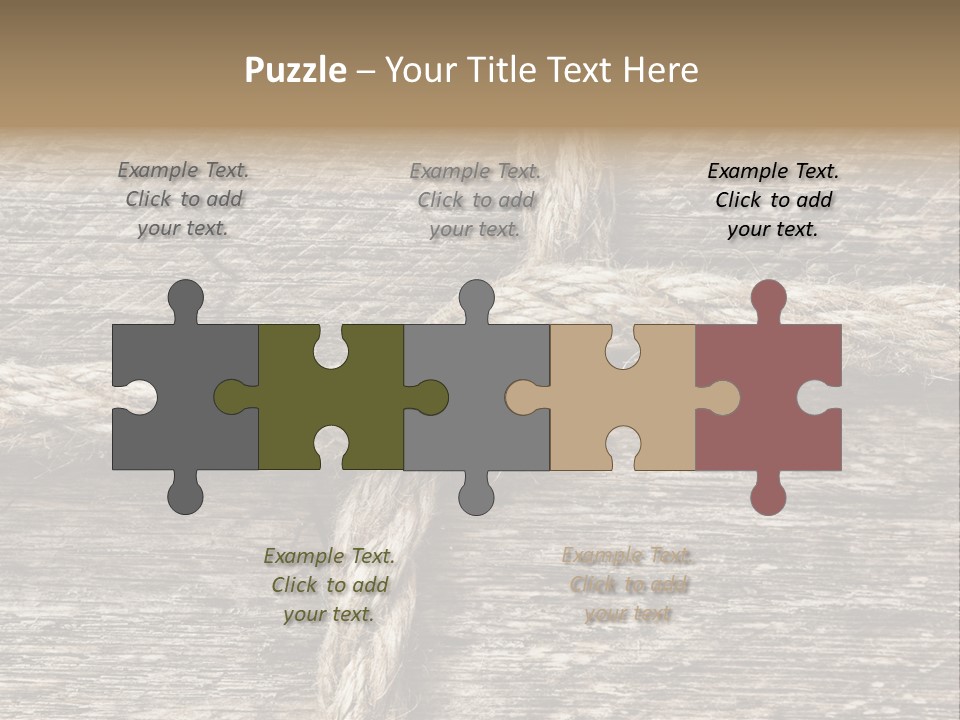 Simple Twisted Variety PowerPoint Template