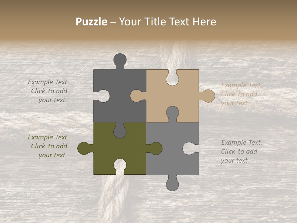 Simple Twisted Variety PowerPoint Template