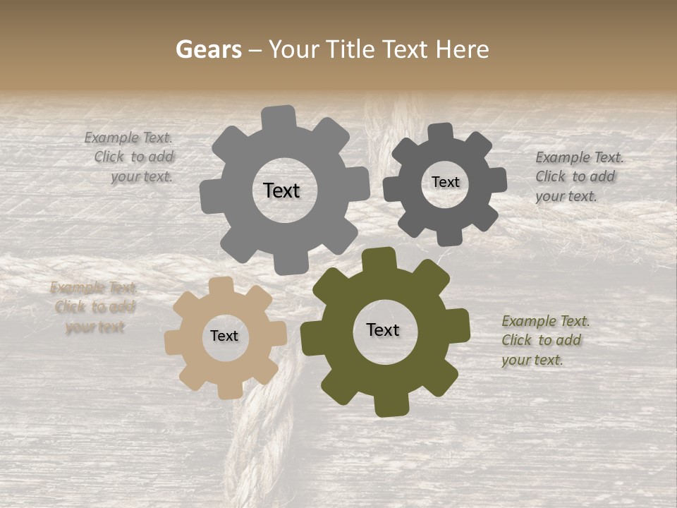 Simple Twisted Variety PowerPoint Template