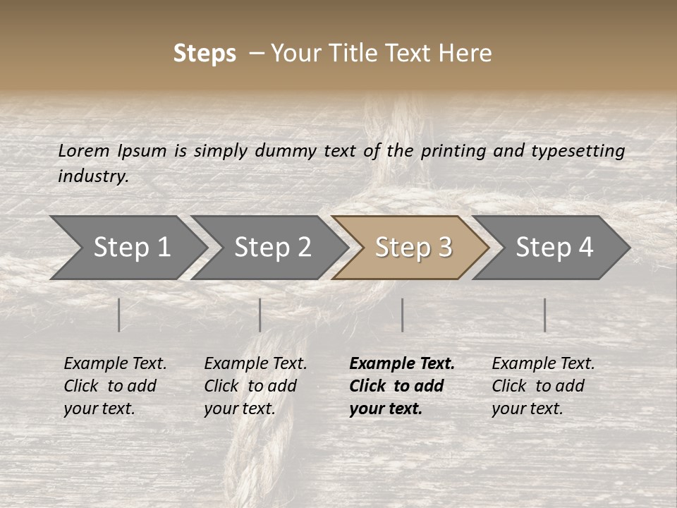 Simple Twisted Variety PowerPoint Template