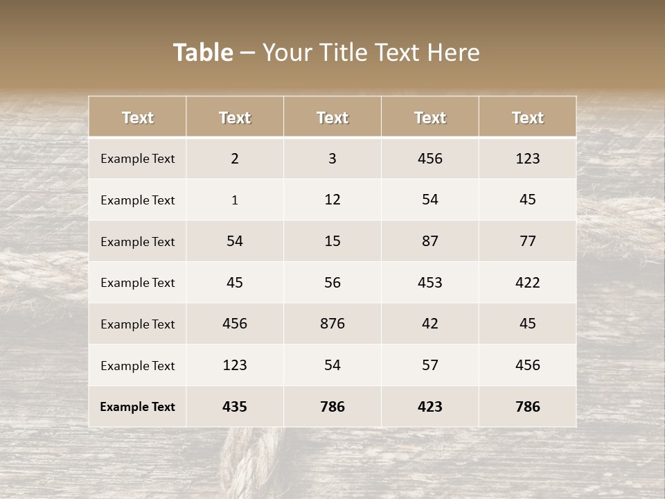 Simple Twisted Variety PowerPoint Template