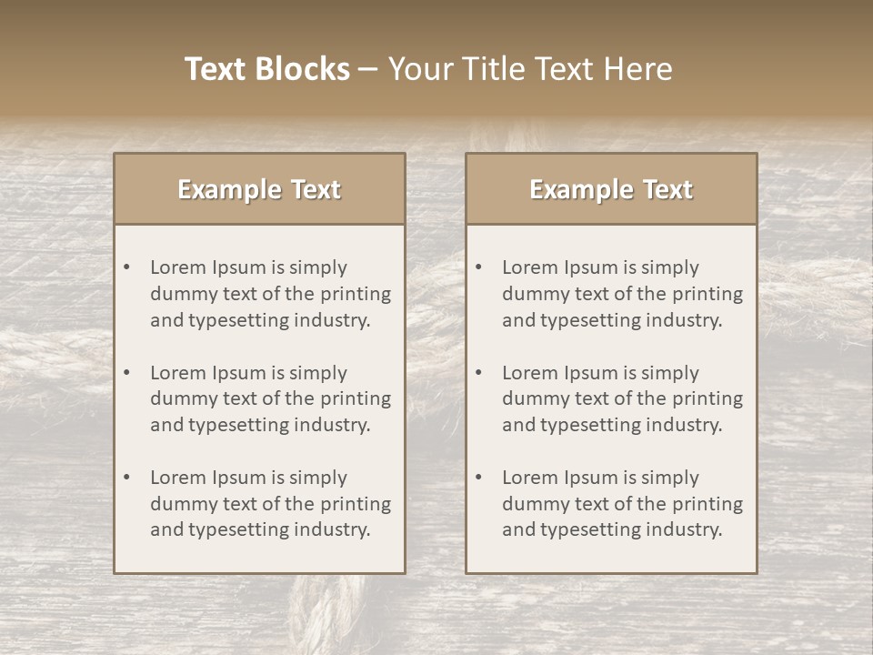 Simple Twisted Variety PowerPoint Template