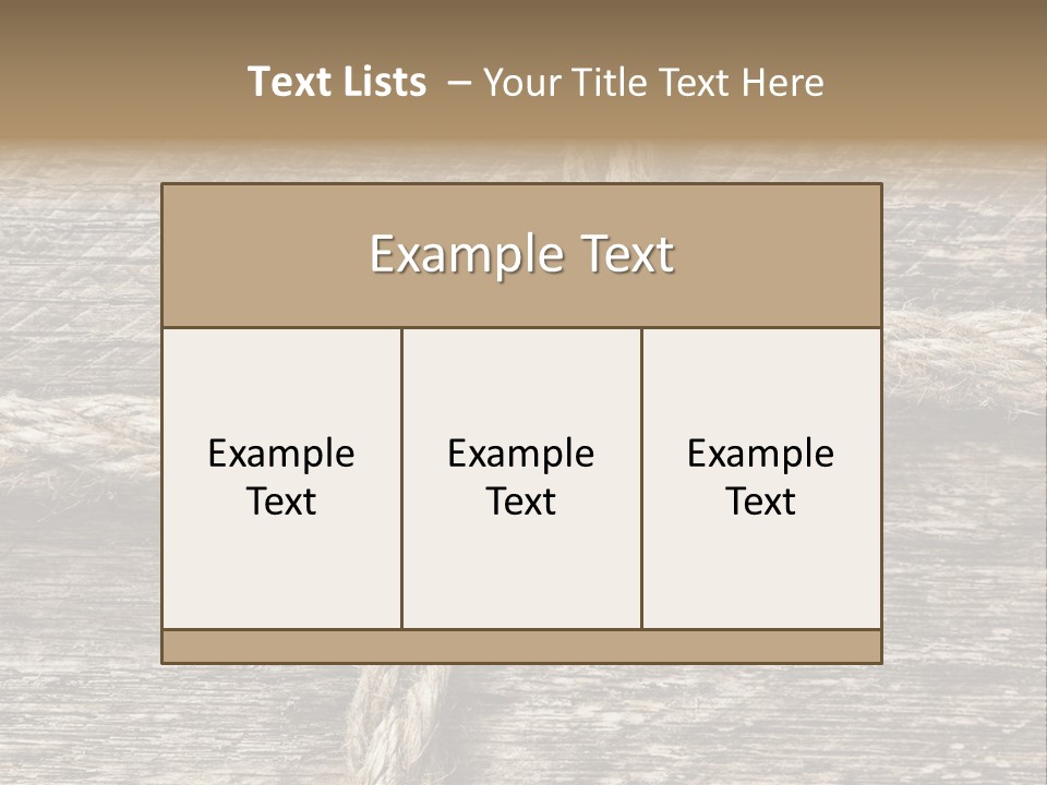 Simple Twisted Variety PowerPoint Template