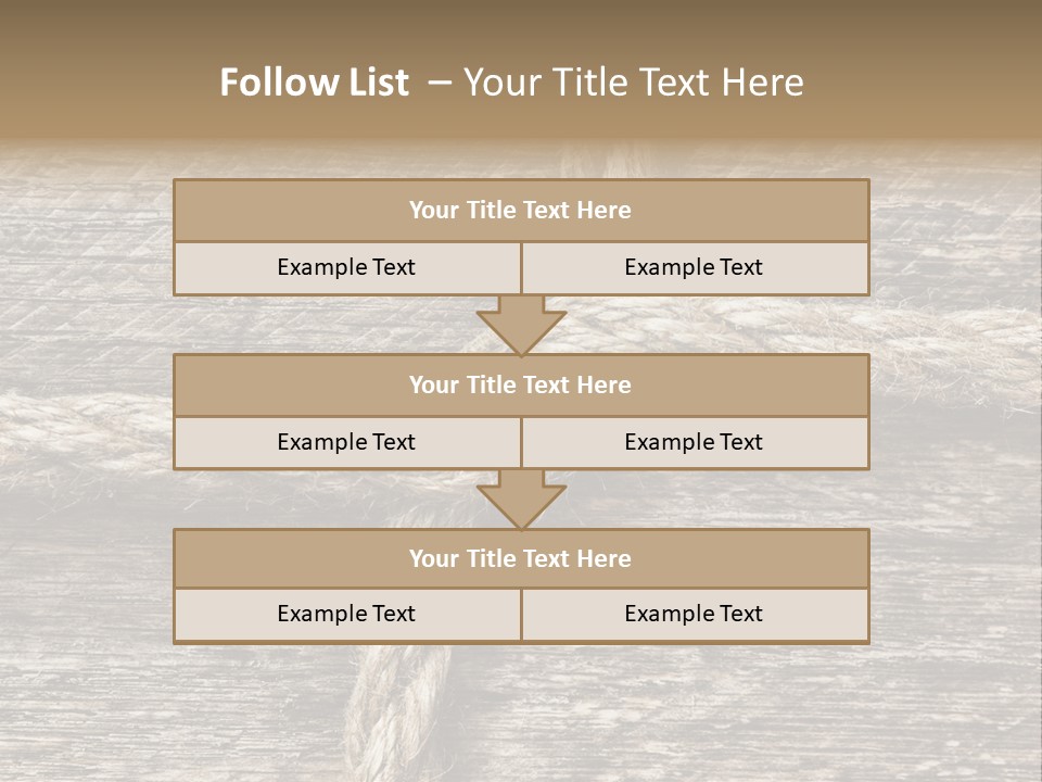 Simple Twisted Variety PowerPoint Template
