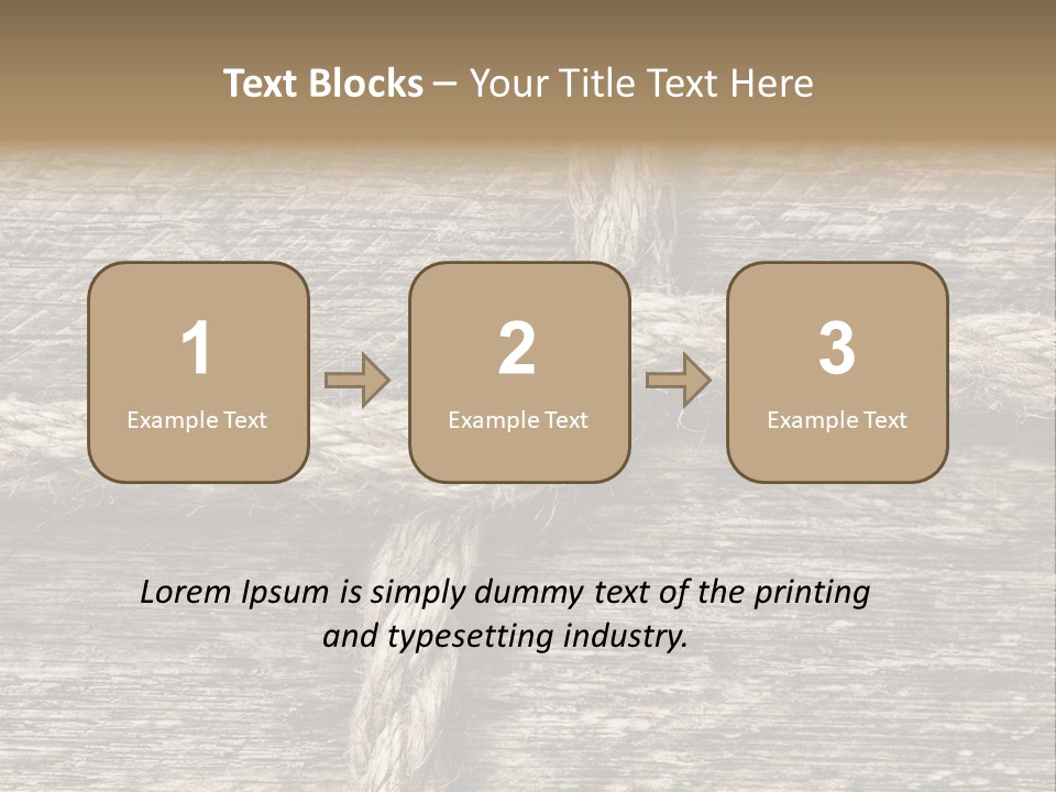Simple Twisted Variety PowerPoint Template