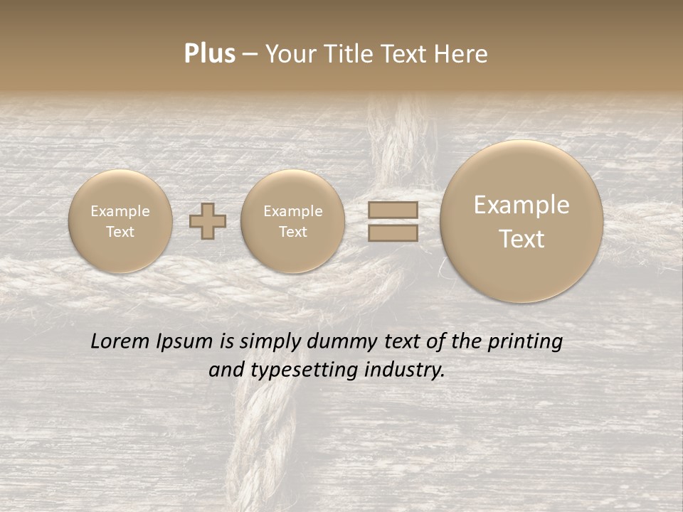 Simple Twisted Variety PowerPoint Template