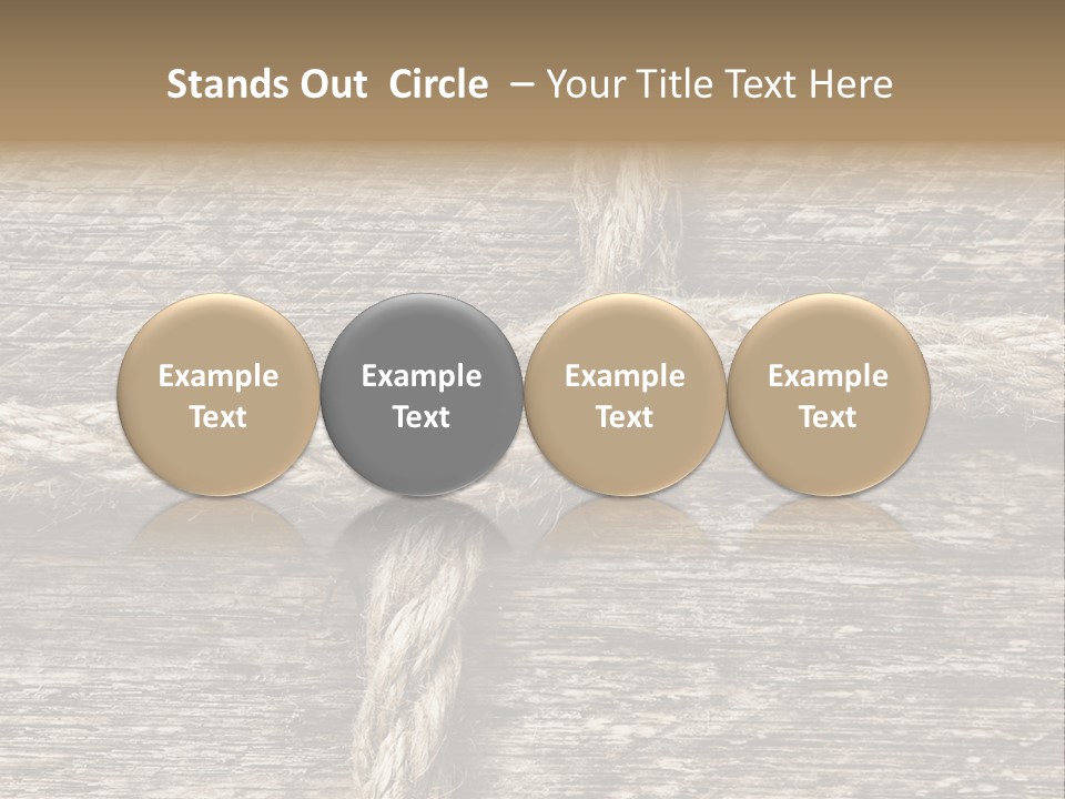 Simple Twisted Variety PowerPoint Template