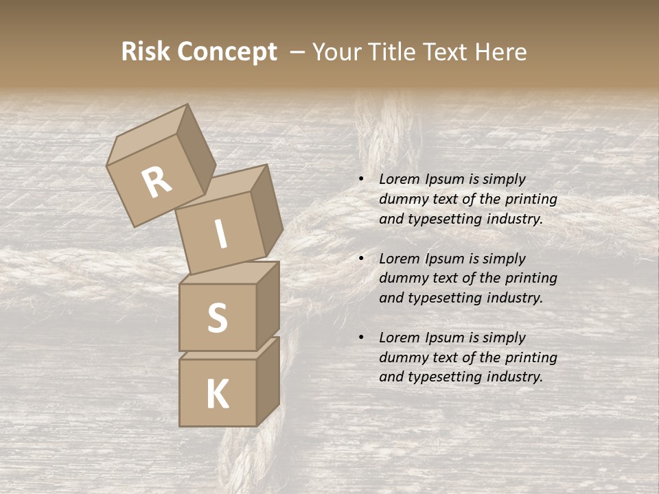 Simple Twisted Variety PowerPoint Template