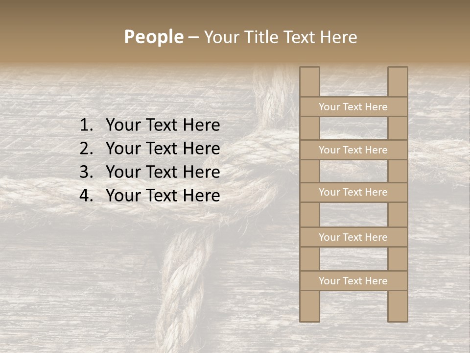 Simple Twisted Variety PowerPoint Template