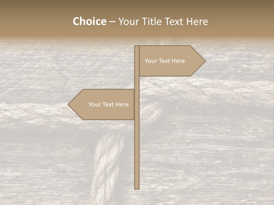 Simple Twisted Variety PowerPoint Template