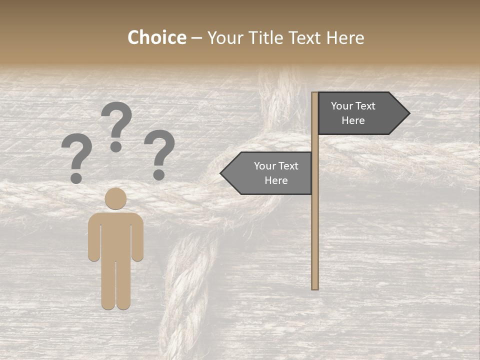 Simple Twisted Variety PowerPoint Template