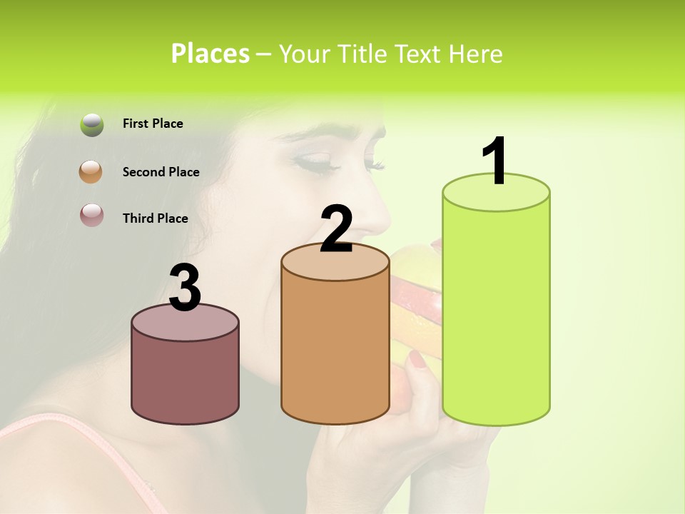 Smile Happiness Food PowerPoint Template