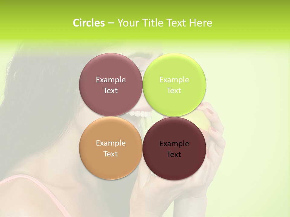 Smile Happiness Food PowerPoint Template