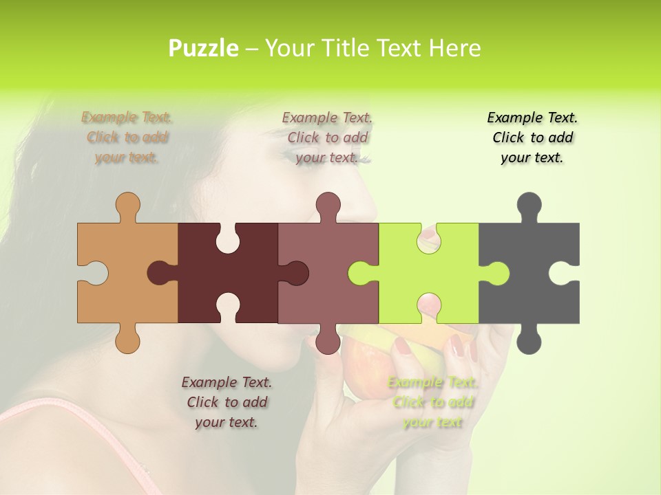 Smile Happiness Food PowerPoint Template