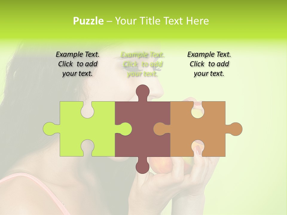 Smile Happiness Food PowerPoint Template