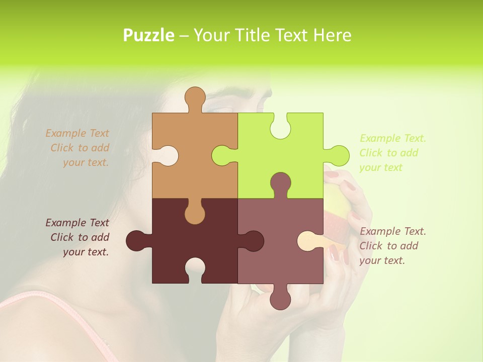 Smile Happiness Food PowerPoint Template