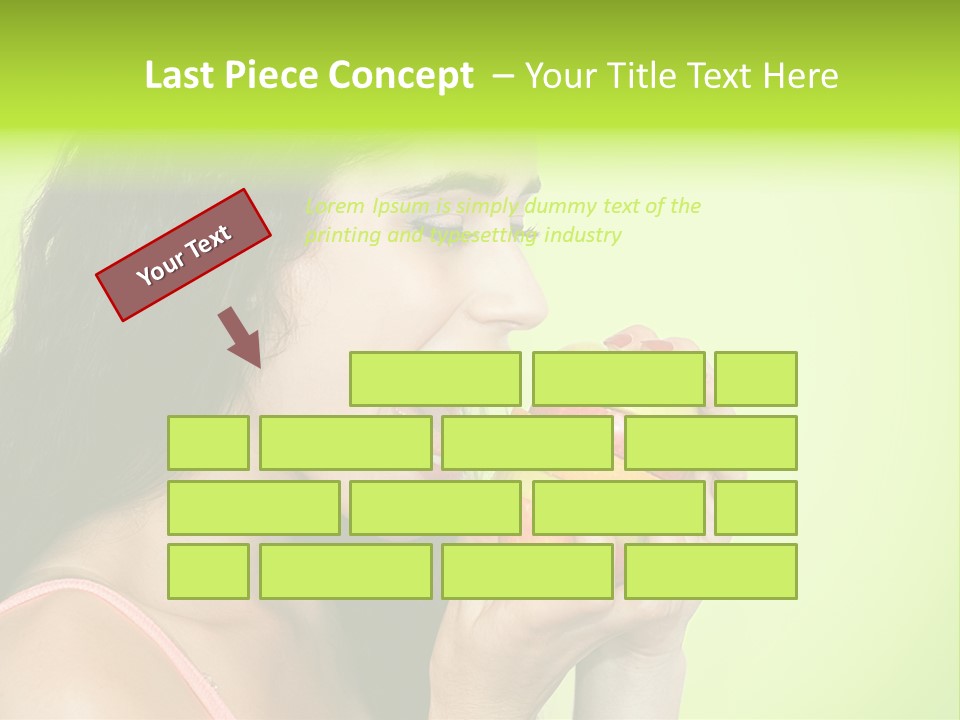 Smile Happiness Food PowerPoint Template