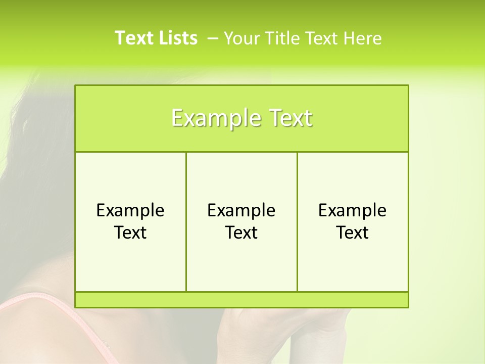 Smile Happiness Food PowerPoint Template