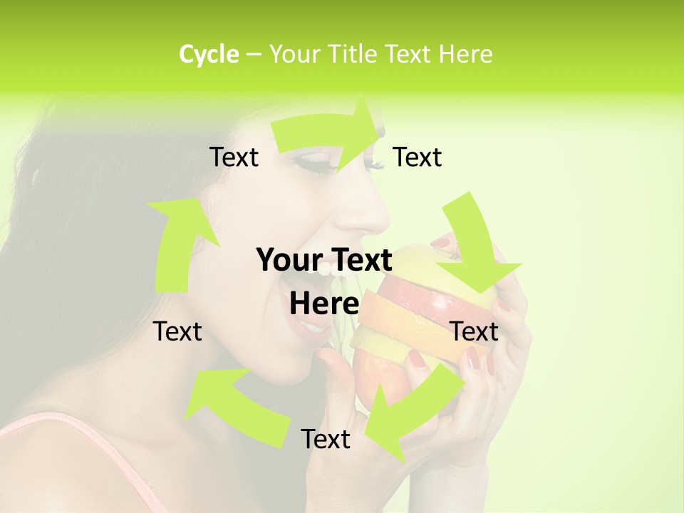 Smile Happiness Food PowerPoint Template