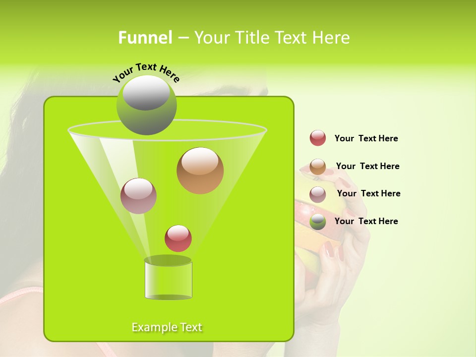 Smile Happiness Food PowerPoint Template