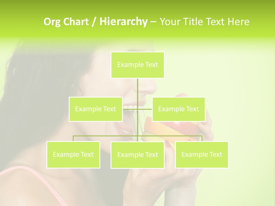 Smile Happiness Food PowerPoint Template
