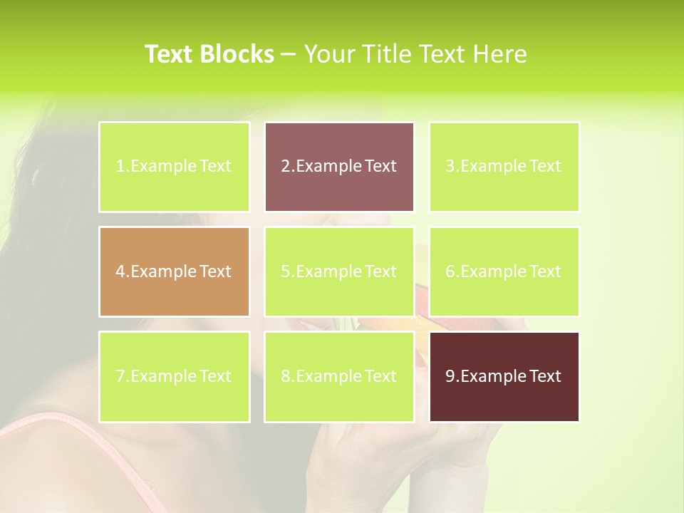 Smile Happiness Food PowerPoint Template