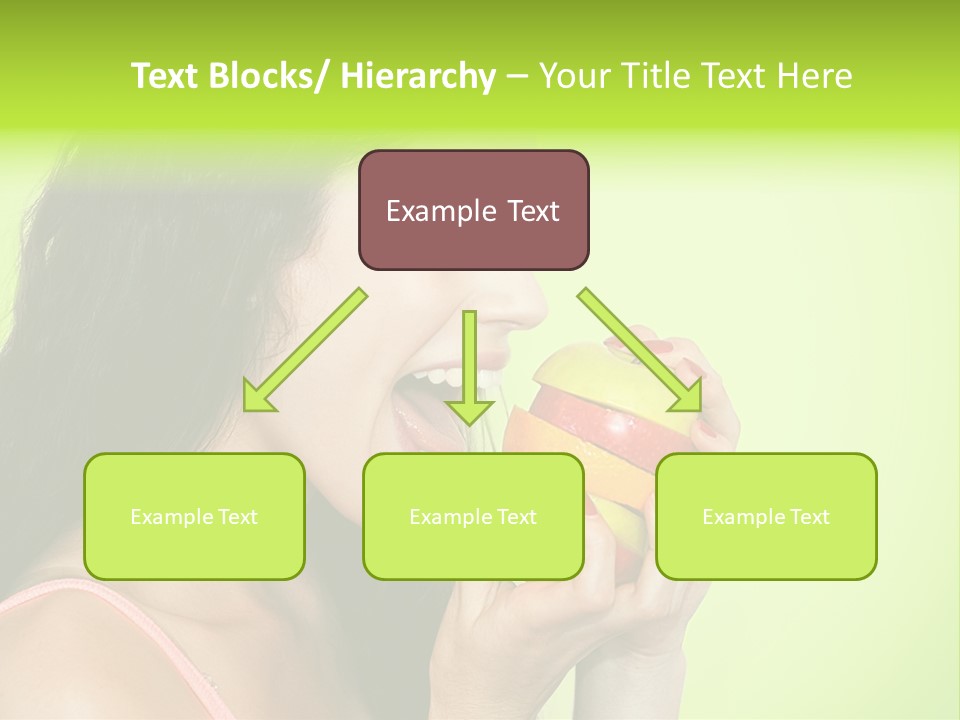 Smile Happiness Food PowerPoint Template