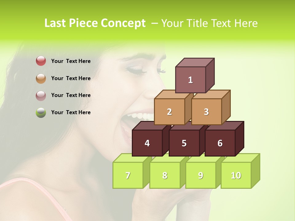 Smile Happiness Food PowerPoint Template