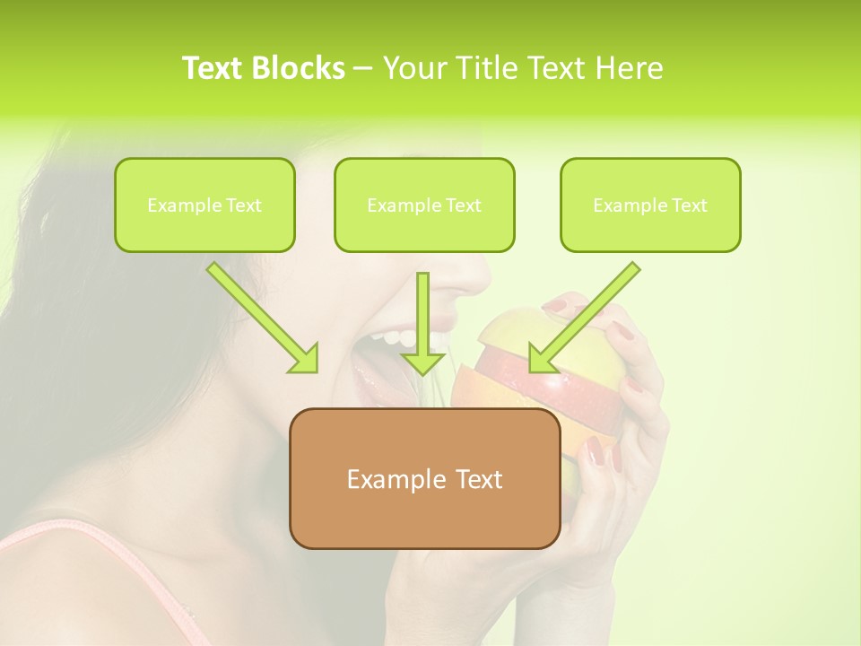 Smile Happiness Food PowerPoint Template