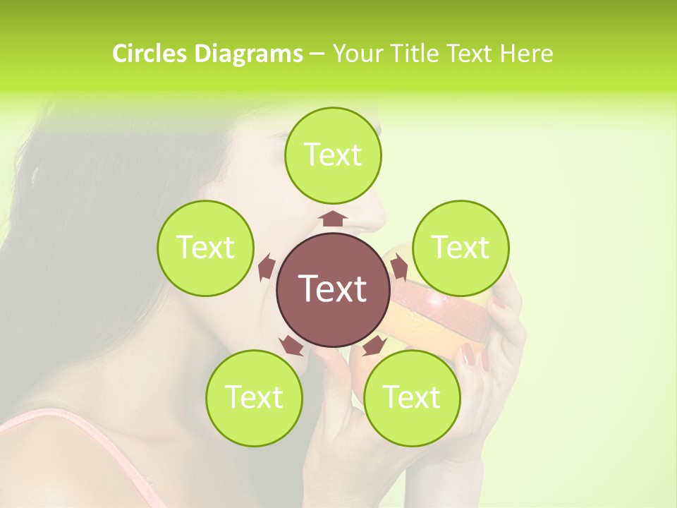 Smile Happiness Food PowerPoint Template