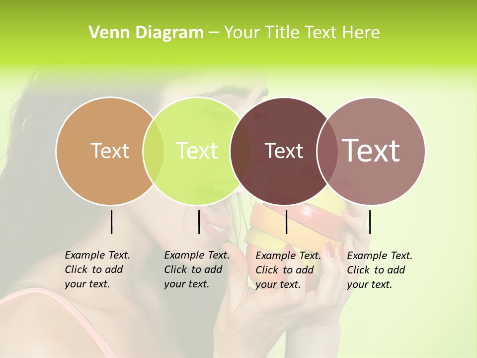 Smile Happiness Food PowerPoint Template