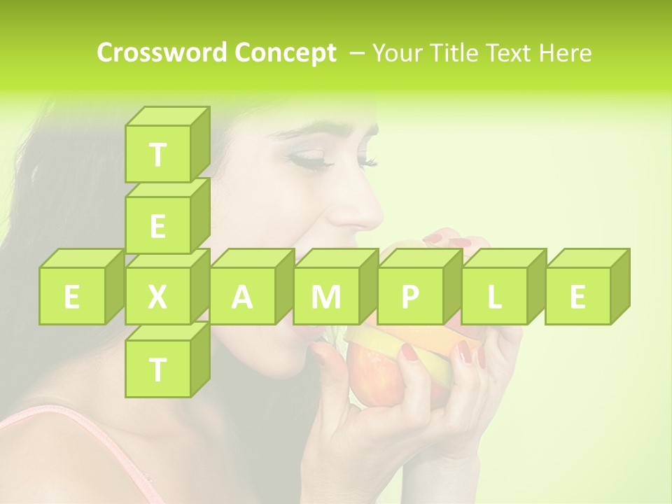 Smile Happiness Food PowerPoint Template