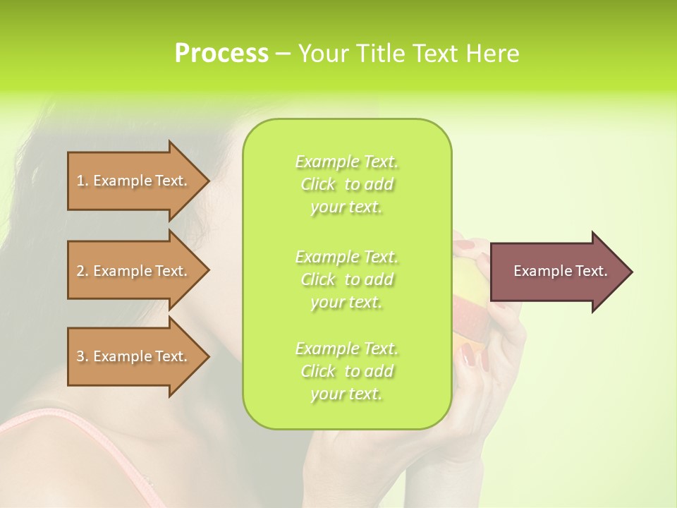 Smile Happiness Food PowerPoint Template