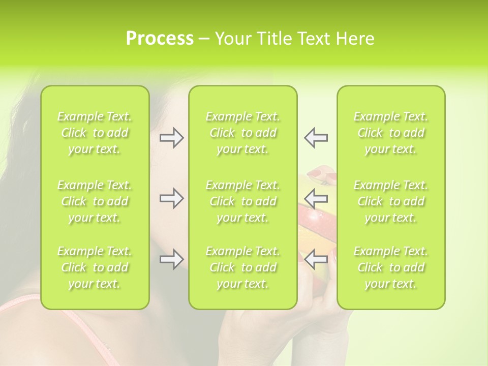 Smile Happiness Food PowerPoint Template