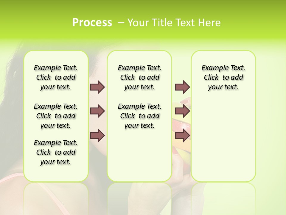 Smile Happiness Food PowerPoint Template