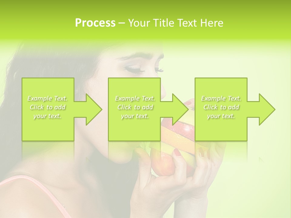 Smile Happiness Food PowerPoint Template