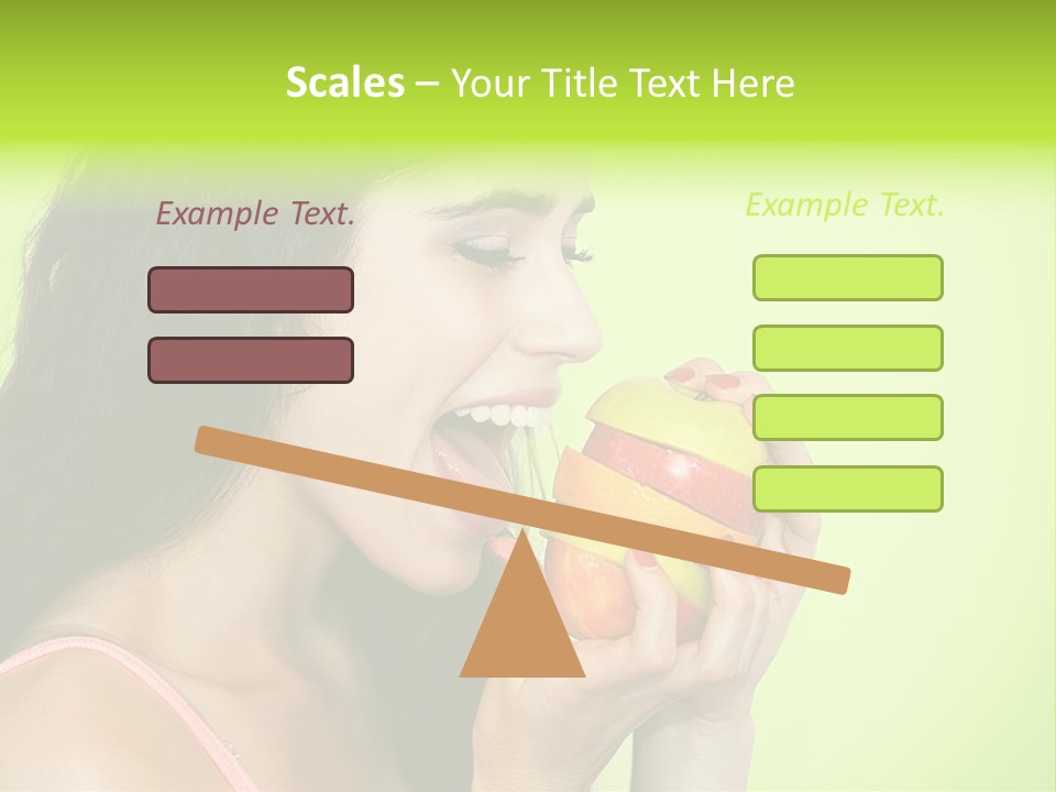 Smile Happiness Food PowerPoint Template