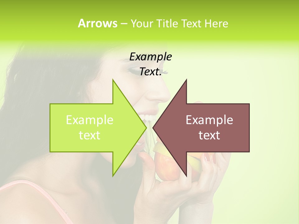 Smile Happiness Food PowerPoint Template